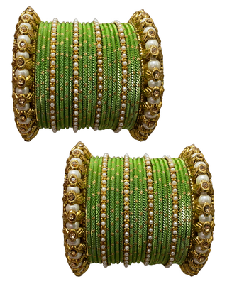 Exquisite Bangle Set - Bangles Stack for Both Hands (Size 2.4)