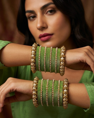 Exquisite Bangle Set - Bangles Stack for Both Hands (Size 2.4)