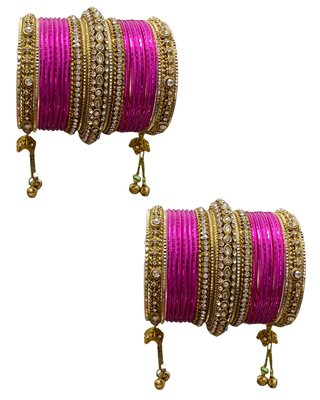 Exquisite Bangle Set - Bangles Stack for Both Hands (Size 2.8)