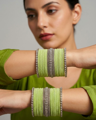 Exquisite Bangle Set - Bangles Stack for Both Hands (Size 2.8)