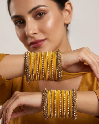 Exquisite Bangle Set - Bangles Stack for Both Hands (Size 2.10)
