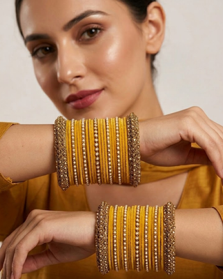 Exquisite Bangle Set - Bangles Stack for Both Hands (Size 2.10)