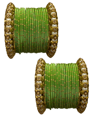 Exquisite Bangle Set - Bangles Stack for Both Hands (Size 2.6)