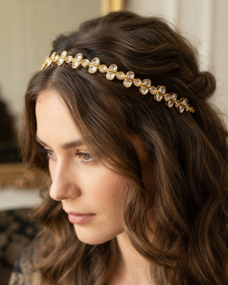 Kundan Headband