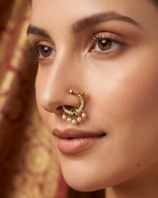 Statement Nose Pin / Nath