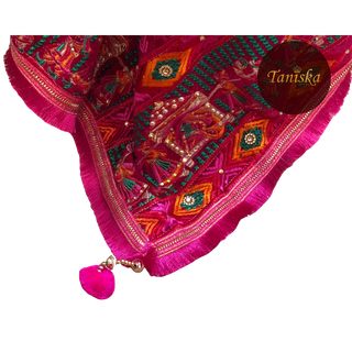 The Dholi Baarat Phulkari Dupatta - Phulkari Dupatta