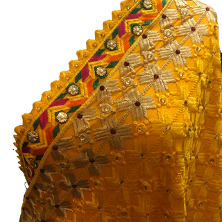 The Maharani Phulkari Dupatta - Punjabi Phulkari Dupatta