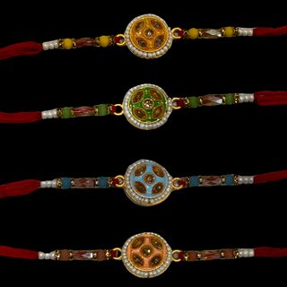Special Edition Rakhi (x1 Only) - Mayian Guest Ganey, Pooja Thread - Multi-Purpose