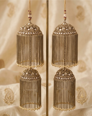 Antique Gold Bridal Kalire | Tanniskka Bridal