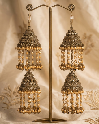 Antique Gold Bridal Kalire | Tanniskka Bridal