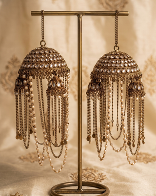 Antique Gold Bridal Kalire | Tanniskka Bridal