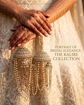 Antique Gold Bridal Kalire | Tanniskka Bridal