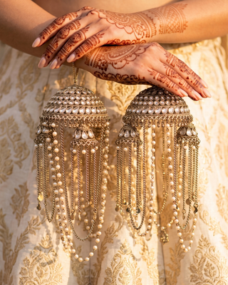 Antique Gold Bridal Kalire | Tanniskka Bridal