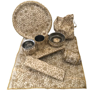 Mayian Fatti Full Set - Cream Floral Design