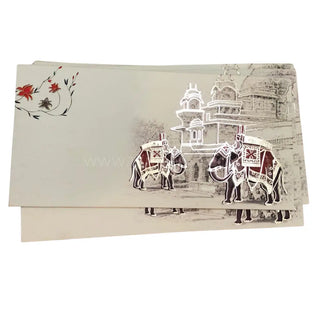 Novelty Elephant Shagun Money Envelopes - 5s Pack - Money Envelopes for Gifting
