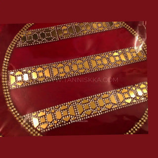 Red/Golden Ceremony Plate (Limited Edition) - Decorative Plates