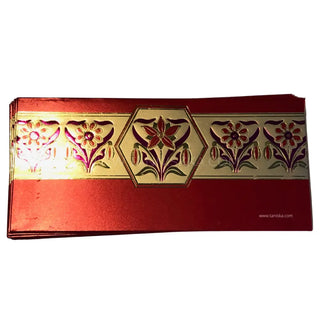 Red Shagun Money Envelopes - 10s Pack - Money Envelopes for Gifting