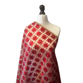 The Eternal Love Phulkari Dupatta - Punjabi Phulkari Dupatta