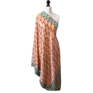 The Diamond Phulkari Dupatta - Punjabi Phulkari Dupatta
