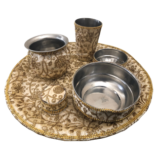 Mayian Fatti Full Set - Cream Floral Design