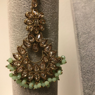 MISHKA Designer Mint Choker Set - Necklace Set