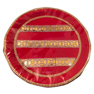 Red/Golden Ceremony Plate (Limited Edition) - Decorative Plates