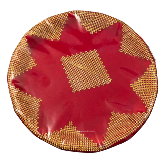 Red/Golden Ceremony Plate - Decorative Plates