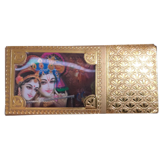 3D Radha Krishna Shagun Money Envelopes - 5s Pack - Money Envelopes for Gifting