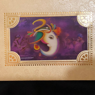 3D Ganesha Shagun Money Envelopes - 5s Pack - Money Envelopes for Gifting