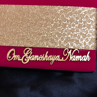Ganesha Hot Pink Shagun Money Envelope - Single Envelope - Money Envelopes for Gifting