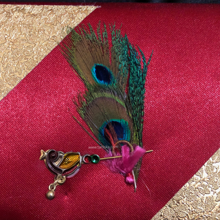 Krishna Hot Pink Shagun Money Envelope - Single Envelope - Money Envelopes for Gifting