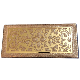 Golden Designer Shagun Money Box - Single Box - Money Envelopes for Gifting