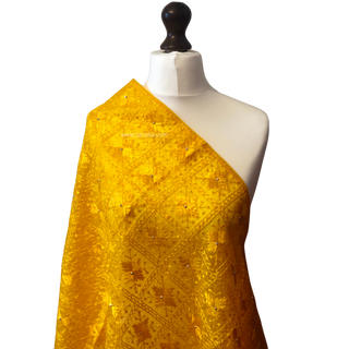 The Surya Phulkari Dupatta - Punjabi Phulkari Dupatta