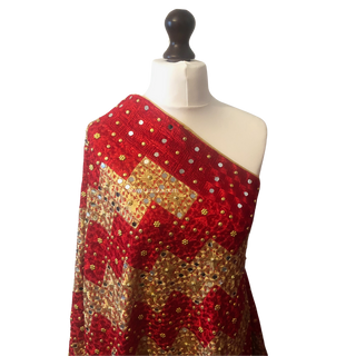 The Maharani Phulkari Dupatta - Punjabi Phulkari Dupatta