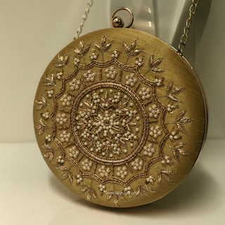 The Golden Aura Clutch Bag - Clutch Bag