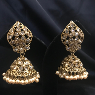 SIA Antique Gold Jhumki’s