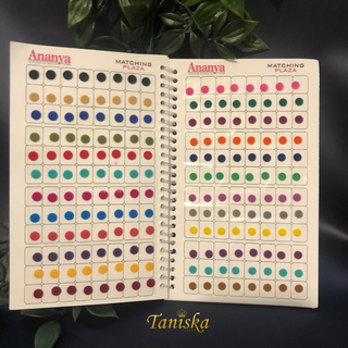 Ananya VELVET Bindi Book (960 Bindis) - Bindi Book