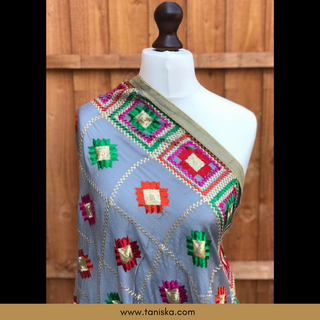The Urban Canvas Phulkari Dupatta
