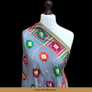 The Urban Canvas Phulkari Dupatta