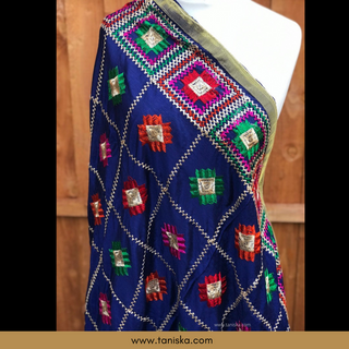 The Midnight Star Phulkari Dupatta