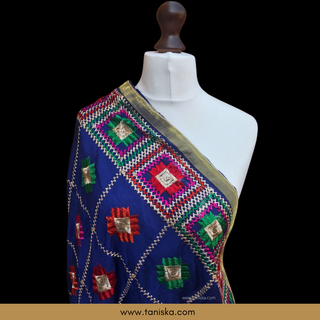 The Midnight Star Phulkari Dupatta