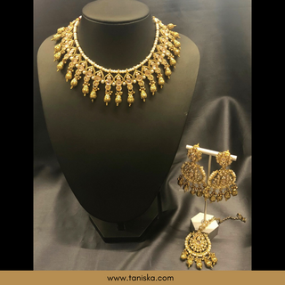 The Regal Chandrika Polki Heritage Necklace Set