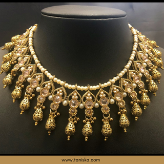 The Regal Chandrika Polki Heritage Necklace Set