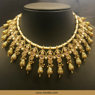The Regal Chandrika Polki Heritage Necklace Set