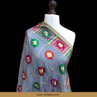 The Urban Canvas Phulkari Dupatta