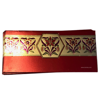 Red Shagun Money Envelopes - 10s Pack
