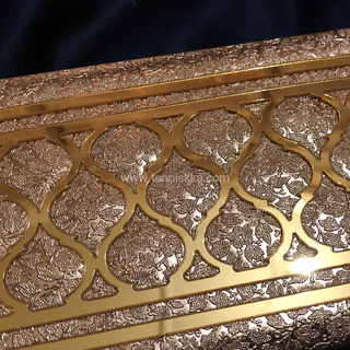 Golden Designer Shagun Money Box - Single Box
