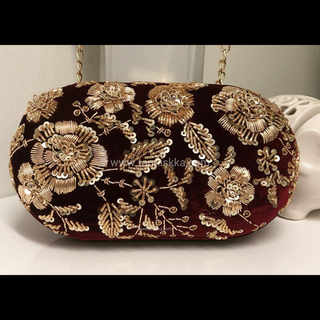 The Regal Rose Bloom Clutch Bag