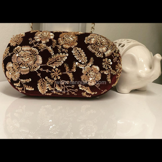 The Regal Rose Bloom Clutch Bag