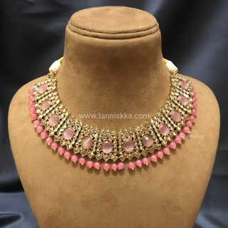 ISHA Pink Necklace Set